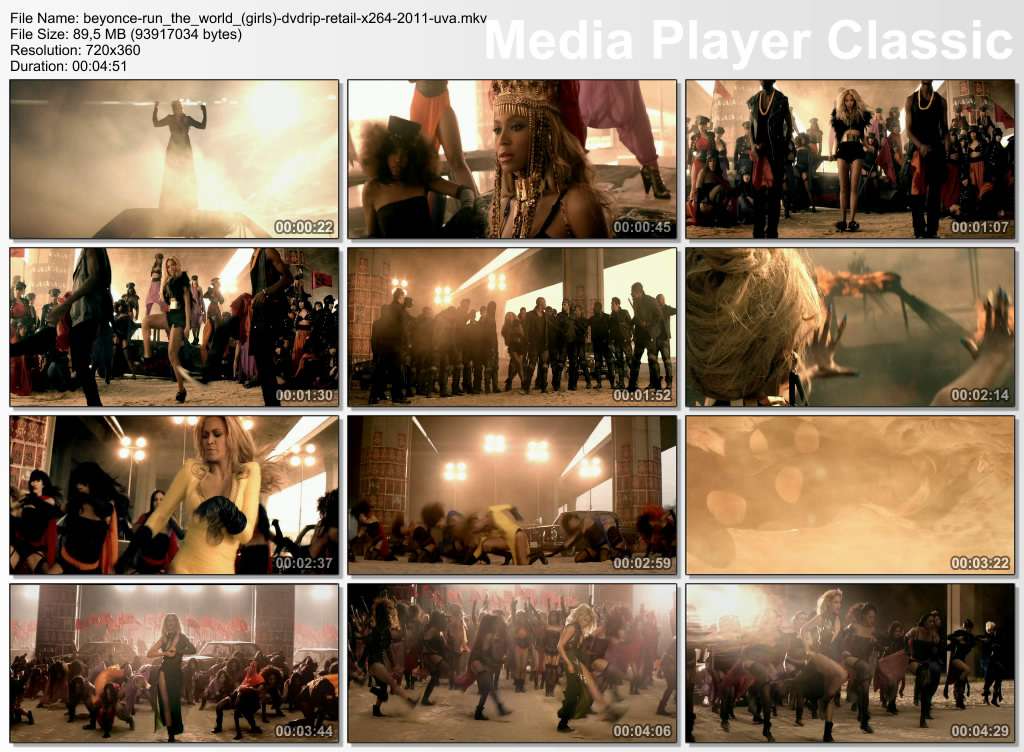 Beyonce - Run The World (Girls) DVDRip Retail x264 2011